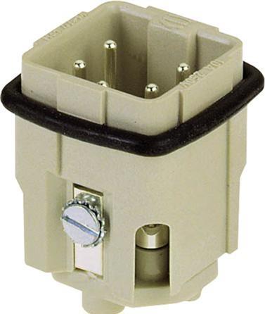 Produktbild Harting 09 12 005 2733 Tilslutningsindsats Han® Q 5 + PE Han-Quick Lock® 1 stk