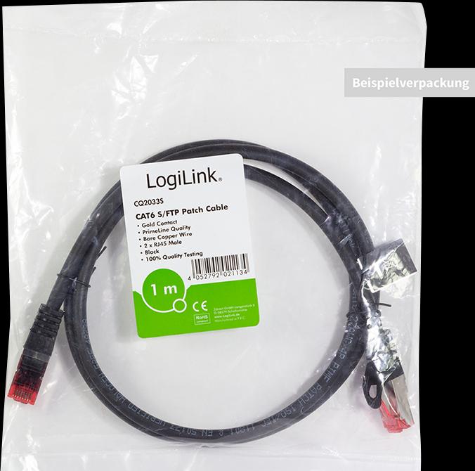 Actual product image LogiLink Network cable (S/FTP, CAT6, 7.50 m)