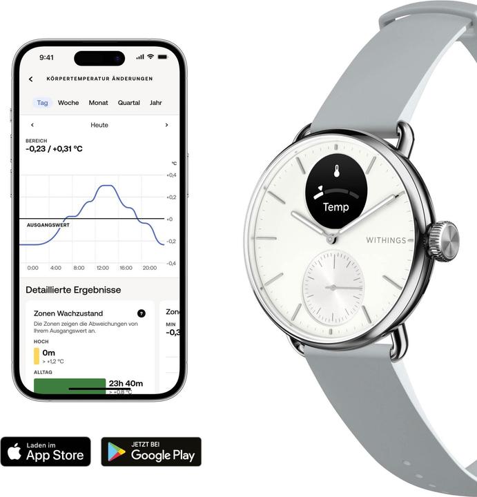 Produktbild Withings ScanWatch 2 (38 mm)