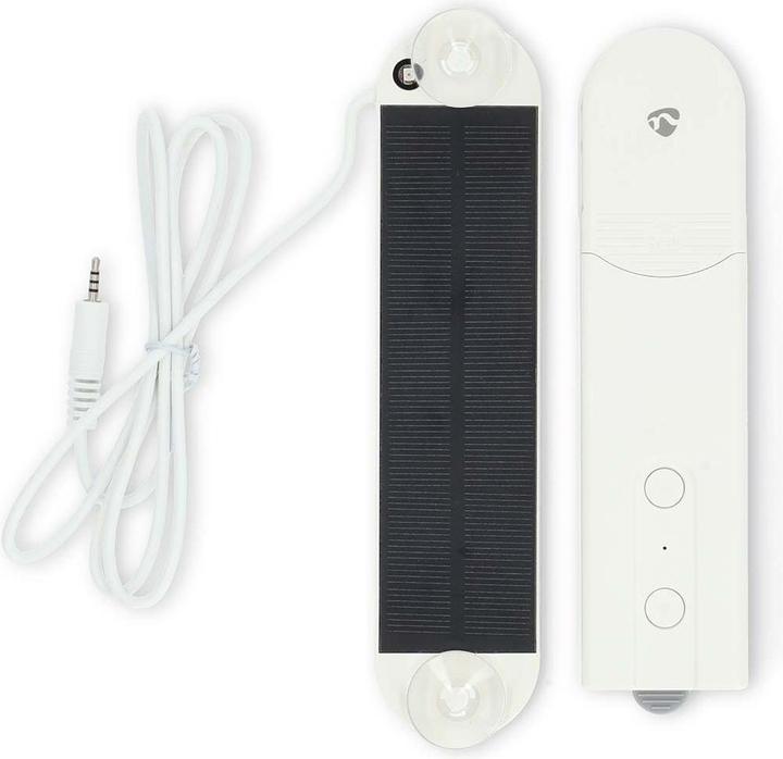 Actual product image Nedis Curtain robot cable system | Panel blinds / Roman blinds / Roller blinds | Solar Powered / Stromver