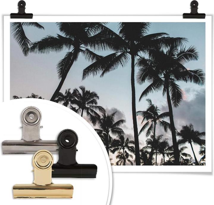 Produktbild Trenddeko Sunset and Palms (60 x 50 cm)