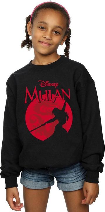 Immagine prodotto Disney Mulan Dragon Silhouette Felpa Ragazze (152, 158)