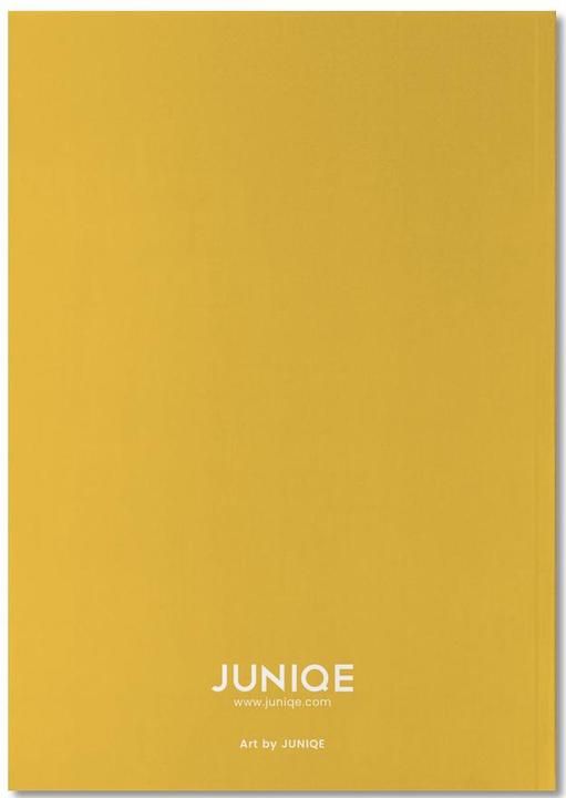 Actual product image Juniqe Yellow Letter W - Alphabet & Letters (A4, Dotted)