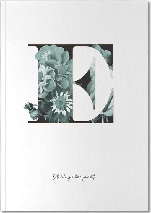 Produktbild Juniqe Flower Alphabet - E - Alphabet & Buchstaben (A4, Blanko)