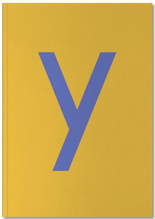 Produktbild Juniqe Yellow Letter Y - Alphabet & Buchstaben (A4, Gepunktet)