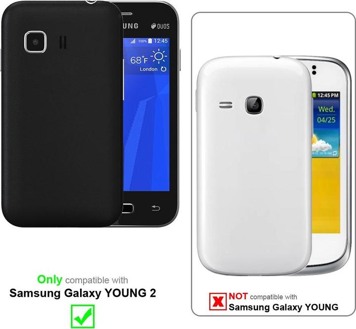 Produktbild Cadorabo Universale Schutzhülle Tasche mit Gürtelclip (Samsung Galaxy Young 2)