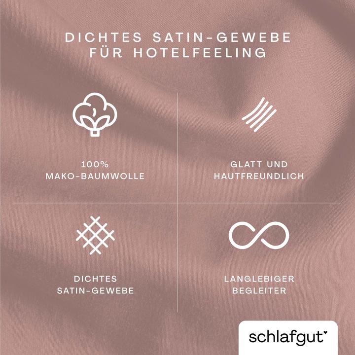 Produktbild schlafgut Woven Satin (Duvetbezug, 80 x 80 cm)