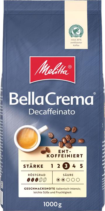 Melitta Kaffeebohnen Bella Crema Decaffeinato (1010 g)