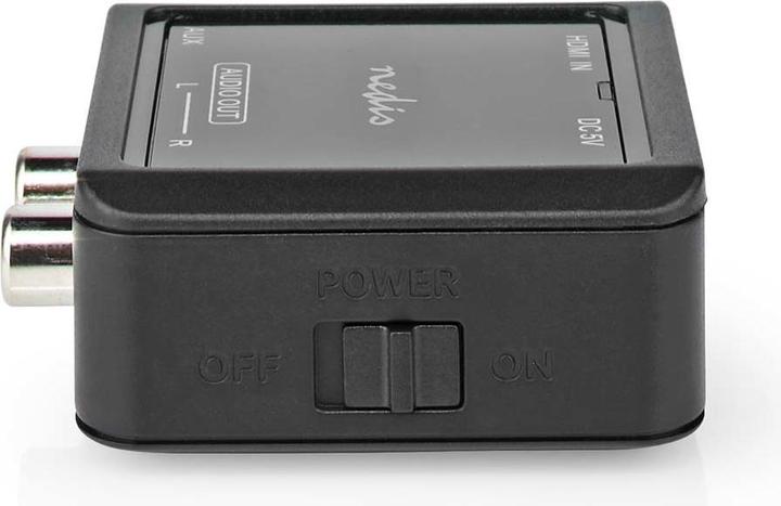 Produktbild Nedis Digital Audio Converter | 1-Weg | Anschlüsse – Eingang: HDMI™ Eingang | Anschlüsse – Ausgang: