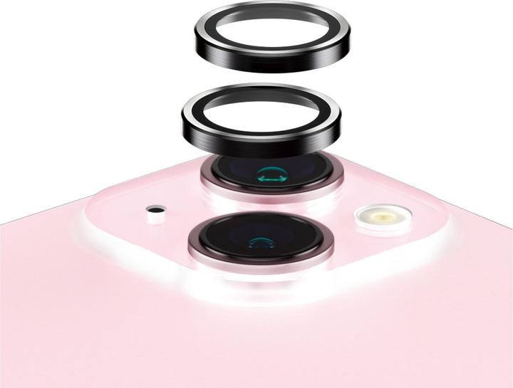 Produktbild PanzerGlass Hoops Camera Lens Protector (1 Stück, Apple iPhone 15)