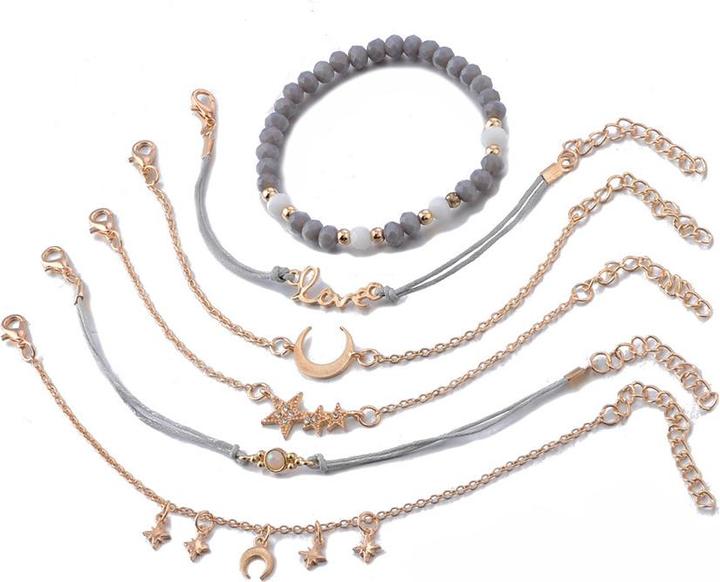 Produktbild Heideman Multi Armband goldfarbend (100% Edelstahl)