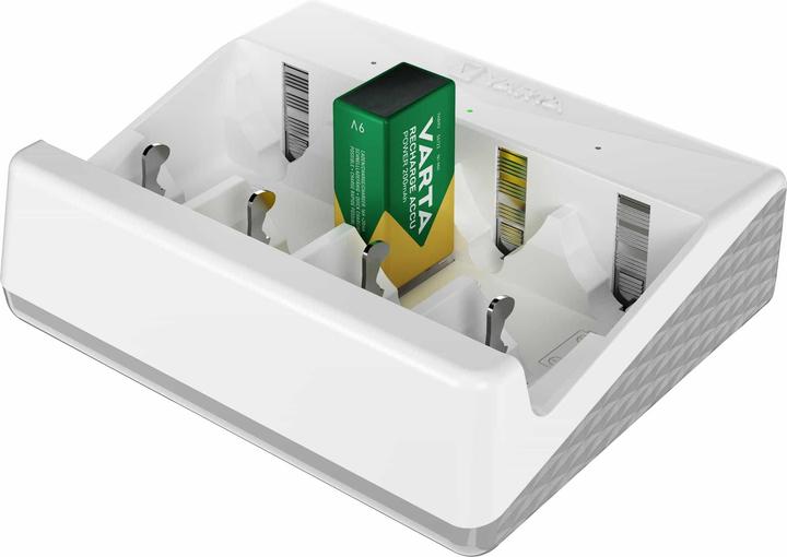 Immagine prodotto Varta Caricabatterie universale (1 pz., D, AAA, AA, C, 9V Block, 1600 mAh, Caricabatterie senza batteria)