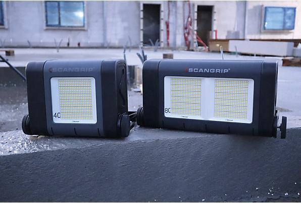 Actual product image Scangrip SITE LIGHT 30 LED construction floodlight, 5000 - 30000 lm, 315 W, Bluetooth (30000 lm)