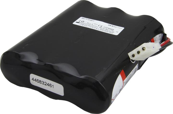 XCell Blei Akku passend für Mennen Medical Inc Cardio Pak 2000 Defi CE Konform (1 Stk., 2500 mAh, Akku)
