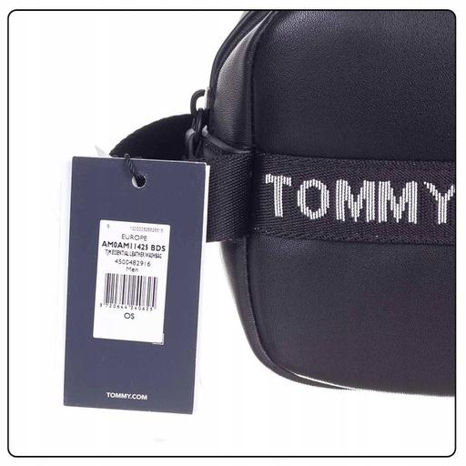 MGA Kosmetiktasche Tjm Essential Leather Washbag AM0AM11425 Schwarz