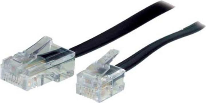 Actual product image Shiverpeaks Connection cable 10m St-St Western 8/4 RJ45-6/4 RJ11