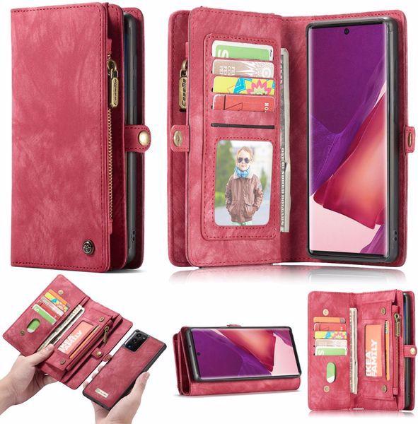 Produktbild Caseme Leder Portemonnaie mit Plastik Hülle (Samsung Galaxy Note 20 Ultra)