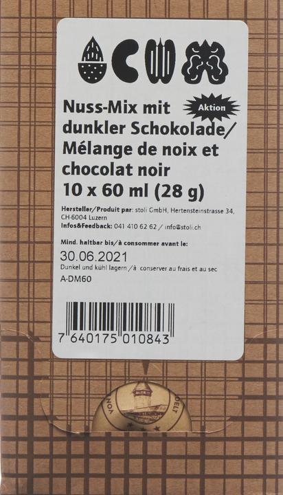 Produktbild Stoli Nuss-Mix Aktion mit dunkler Schokolade (388 g)