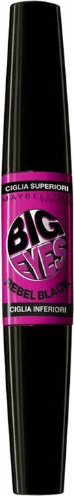 Actual product image Maybelline New York Mascara Volum' Express Big Eyes Black 5.1 + 4.6ml (Rebel Intense Black)
