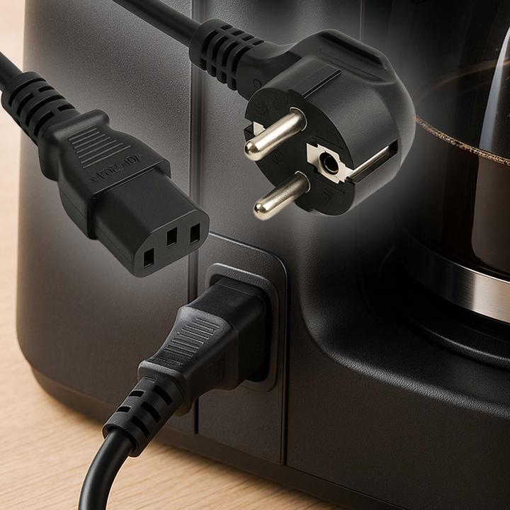 Produktbild Walimex Netzkabel 4m mit Kaltgerätestecker (4 m)