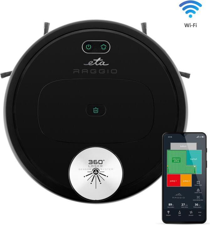 Produktbild ETA Raggio Roboter-Staubsauger Beutellos