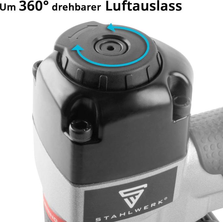 Actual product image Stahlwerk Pneumatic nailer DN-50 ST 2 in 1 with 5-7 bar working pressure