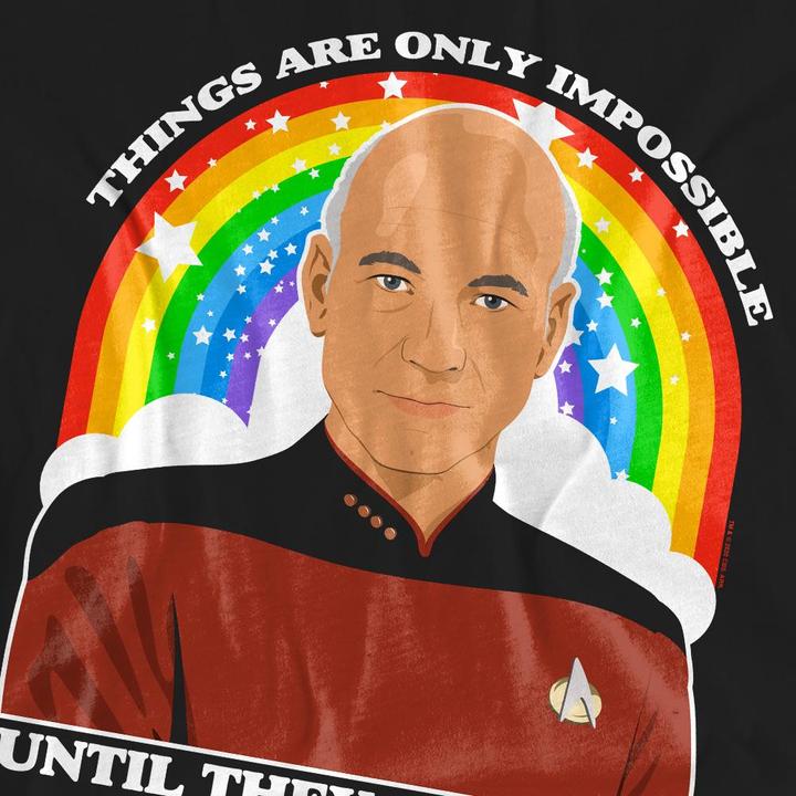 Actual product image Unisex Adult Impossible T-Shirt (M)