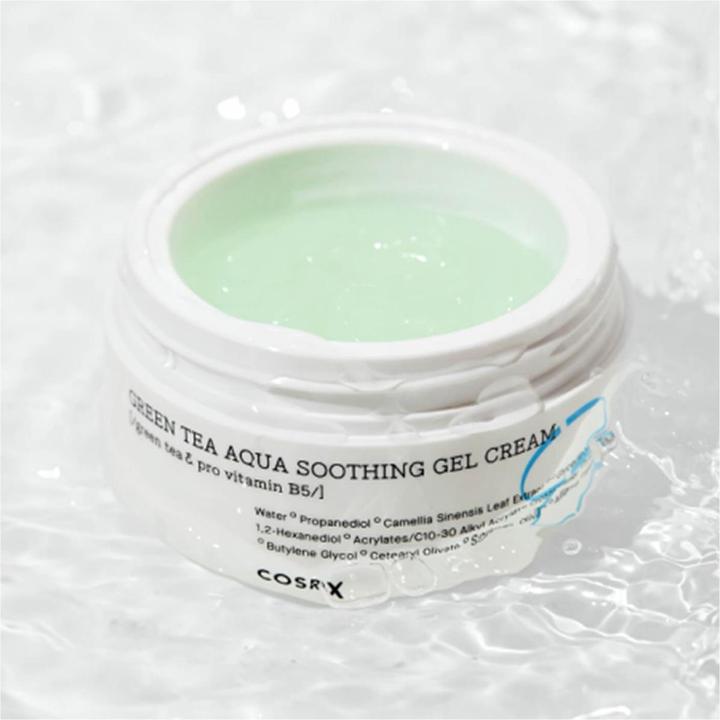 Produktbild Cosrx green tea aqua soothing gel cream (50 ml, 24h Creme)