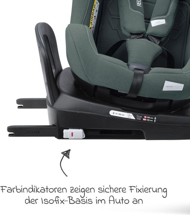Produktbild RECARO Salia 125 Kid Reboard Kindersitz (61-125 cm) (Reboarder, ECE R129/i-Size Norm)