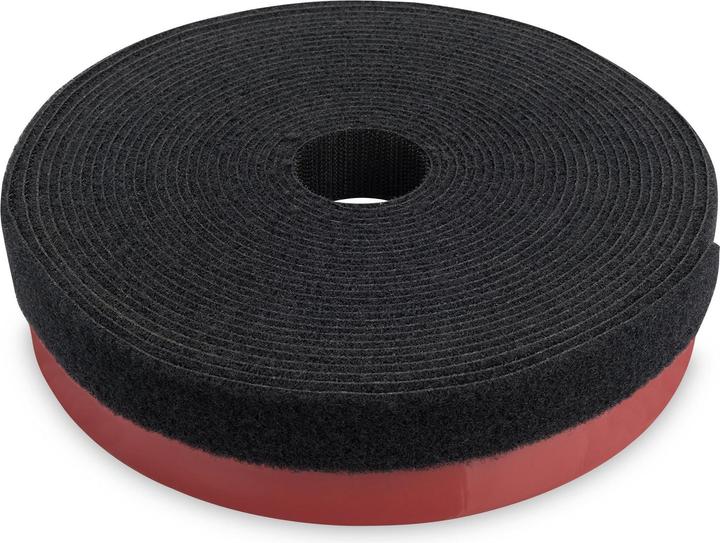 Actual product image Digitus Velcro cable management system plizkopf 5.0m self-adhesive (25 mm)