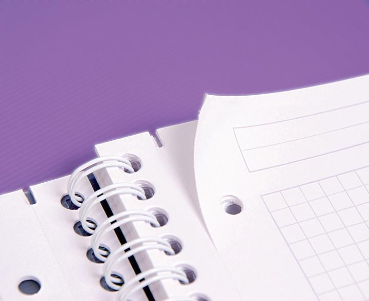 Actual product image Clairefontaine Linicolor Evolutive Book (A4+, Checked, Soft cover)