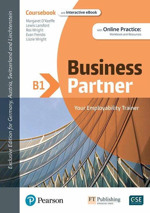 Produktbild Business Partner B1 Coursebook (Englisch, Margaret O'Keeffe, Lewis Lansford, Jonathan Marks, Lizzie Wright, Evan Frendo, Ros Wright, 2022)