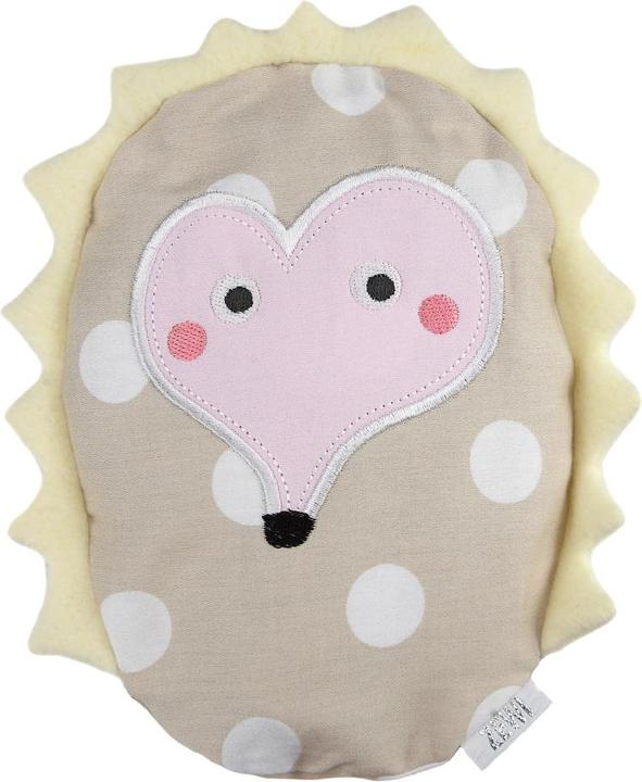 Image du produit Zewi Coussin aux pépins de raisin écru Hérisson