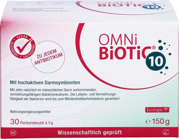 Actual product image AllergoSan Omnibiotic (30 Piece, Beutel, 150 g)