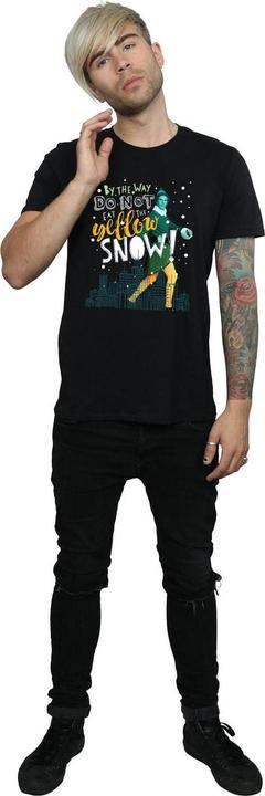 Actual product image Elf Mens Yellow Snow T-Shirt (3XL)