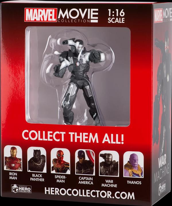 Immagine prodotto Thumbs Up ThumbsUp! action figure War Machine 1:16 in argento