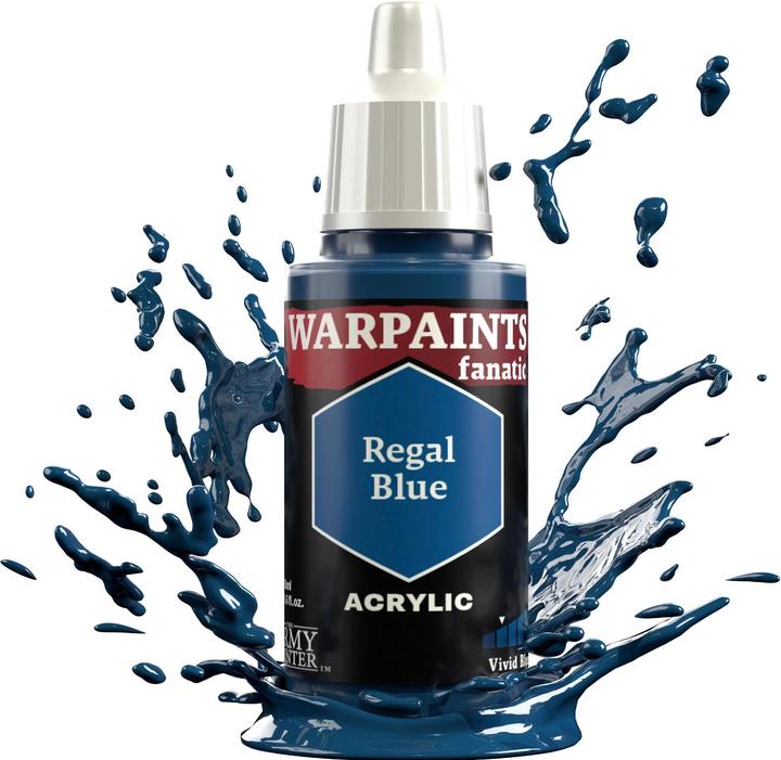 Produktbild The Army Painter Farbe Warpaints Fanatic: Regal Blue 18 ml