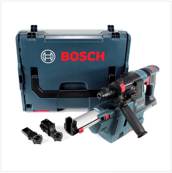 Immagine prodotto Bosch Professional Bosch GBH 18 V-26 Professional Tassellatore a batteria SDS-Plus in valigetta L-Boxx + GDE 18 V - 16 (Batteria ricaricabile)
