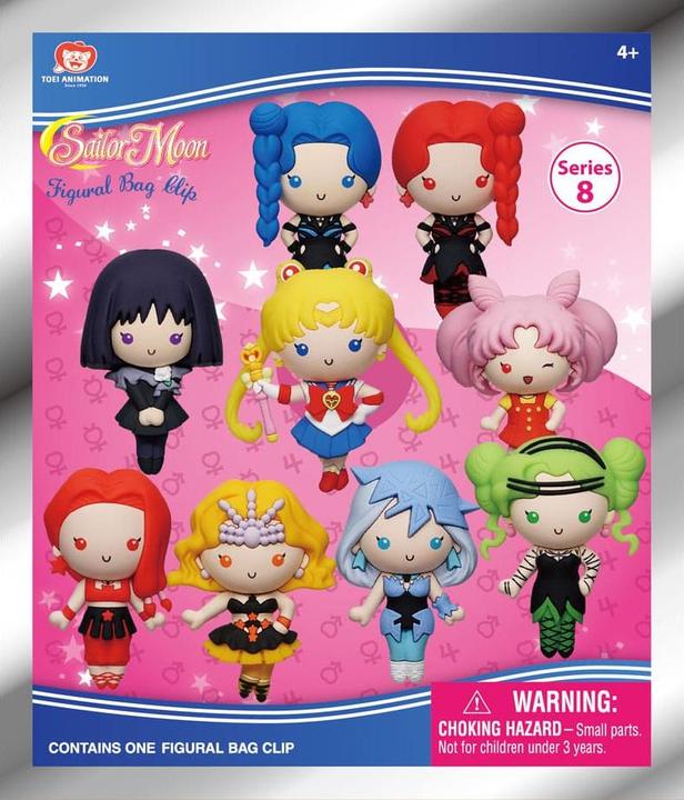 Produktbild Monogram Int. Sailor Moon 3D PVC-Taschenanhänger Series 8 Display (24)