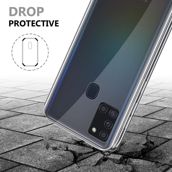 Produktbild Cadorabo TPU 360 Grad Case Cover (Samsung Galaxy A21s)