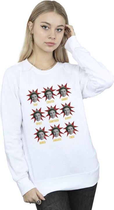 Actual product image Elf Womens/Ladies Many Moods Of Buddy Sweatshirt (M)