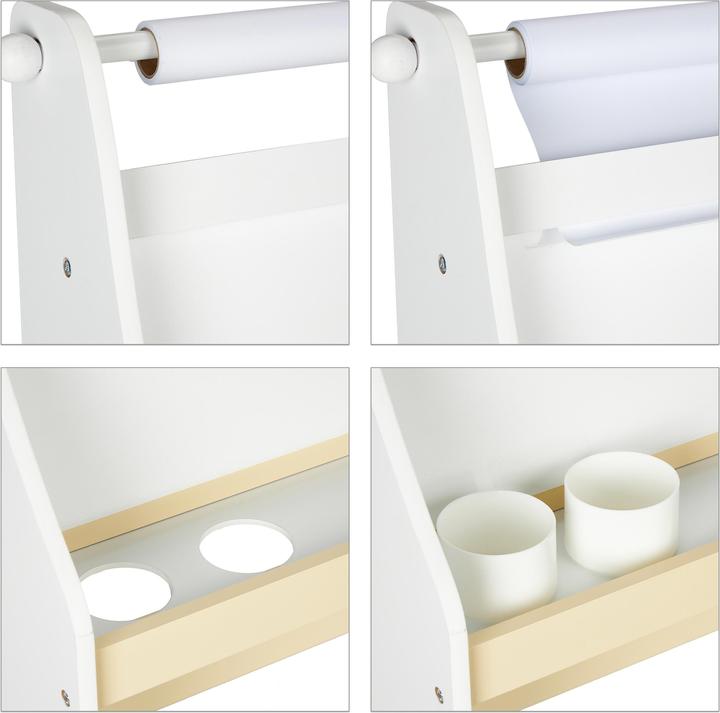 Produktbild Relaxdays Kindertafel mit Fächern und Stuhl