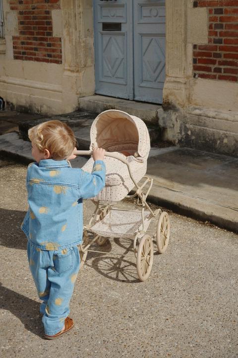 Produktbild Konges Slojd Tulle Puppenwagen (Pram) Fairy Etoile Sangria
