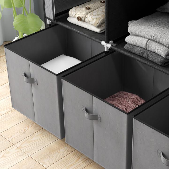 Produktbild Homcom Stoffschrank mit Tür (125 x 43 x 162.5 cm)