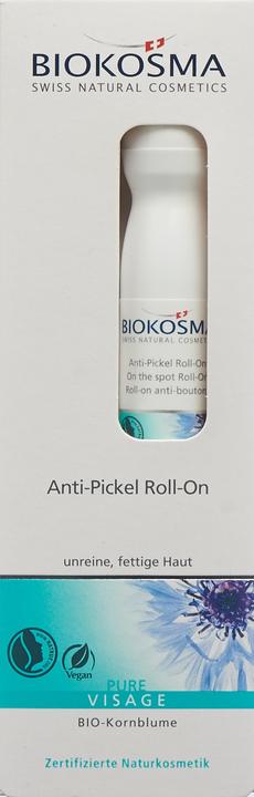 Produktbild Biokosma Pure Visage Anti Pickel Roll on (15 ml, Tagescreme)