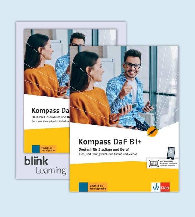 Produktbild Kompass DaF B1+ - Media Bundle (Deutsch, Friederike Jin, Simone Weidinger, Ilse Sander, Daniela Schmeiser, Birgit Braun, 2022)