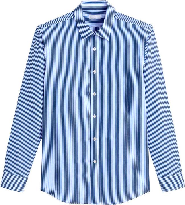La Redoute Collections Geststreiftes Hemd mit französischem Kragen