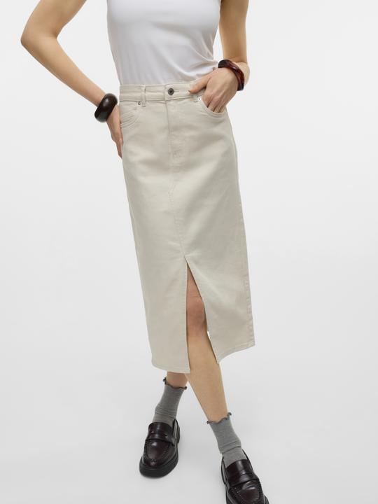 Image du produit Vero Moda VMVERI Hohe Taille Midirock Jeansrock (XXL)