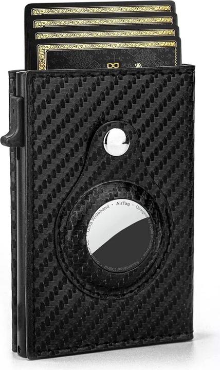 Image du produit Cadorabo Étui avec porte-carte compatible avec Airtag