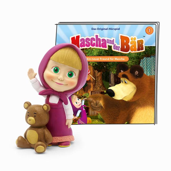 Actual product image Tonies Mascha und der Bär - A new friend for Mascha (German)